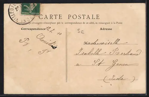 AK Villedieu /Indre, La Mairie