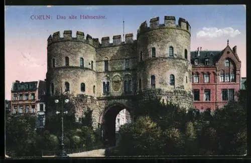 AK Coeln, Das alte Hahnentor