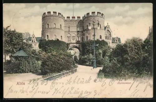AK Köln, Hahnentor, Ortspartie