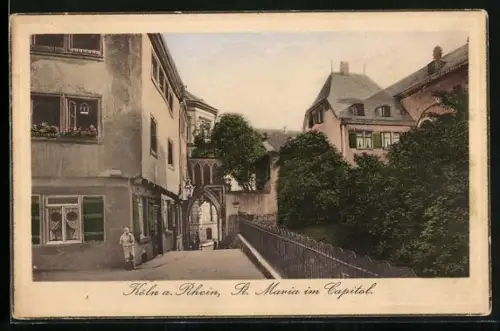 AK Köln a. Rhein, St. Maria im Capitol