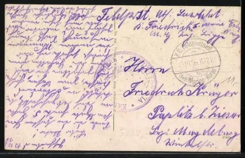 AK Köln-Neustadt, Barbarossaplatz mit Hohenstaufenring