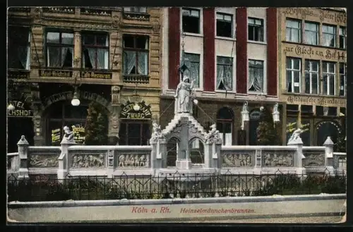 AK Köln a. Rh., Heinzelmännchenbrunnen