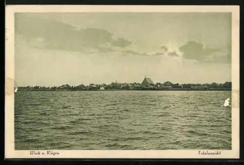 AK Wiek a. Rügen, Totalansicht