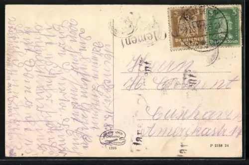 AK Minden / Weser, Regierung, Marienkirche, Rathaus, Weserbrücke, Dom, Theater, Weserpartie