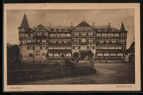 AK Oberhof / Thüringen, Schlosshotel