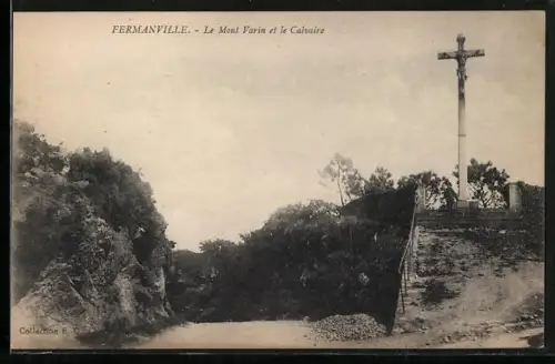 AK Fermanville, Le Mont Varin et le Calvaire