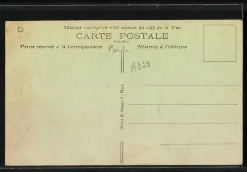 AK La Haye-Pesnel, Vue panoramique