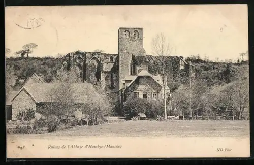 AK Hambye /Manche, Ruines de l`Abbaye d`Hambye