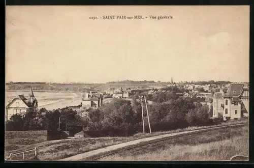 AK Saint-Pair-sur-Mer, Vue générale