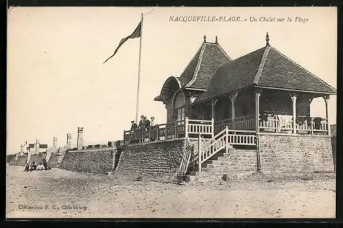 AK Nacqueville-Plage, Un Chalet sur la Plage