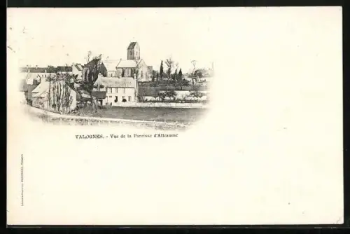 AK Valognes, Vue de la Prairie d`Alleaume