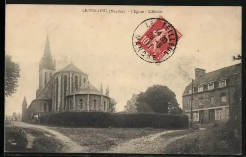 AK Le Teilleul /Manche, L`Église, L`Abside