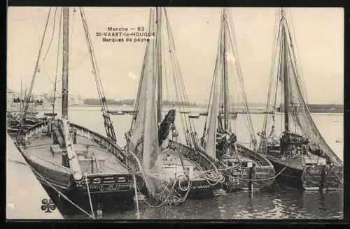 AK St-Vaast-la-Hougue, Barques de pêche