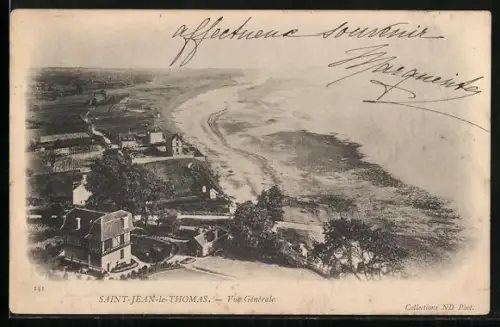 AK Saint-Jean-le-Thomas, Vue générale