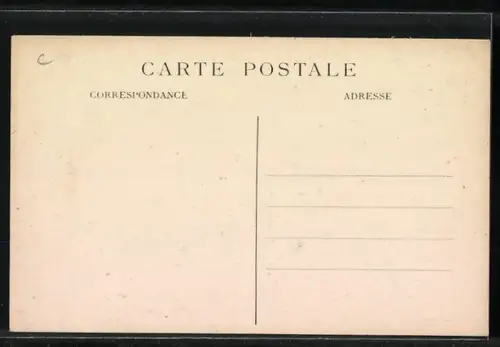 AK Port-Bail, Vue générale de la digue et des bâtiments environnants