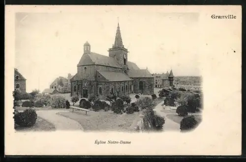 AK Granville, Église Notre-Dame