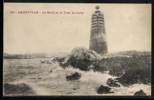AK Granville, Le Récif et la Tour du Loup