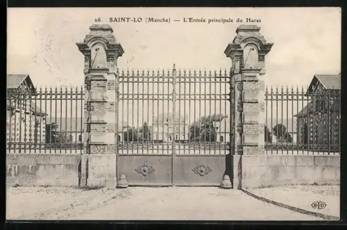 AK Saint-Lo /Manche, L`Entrée principale du Haras