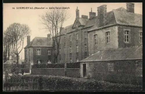 AK Sourdeval /Manche, Asile Saint-Joseph