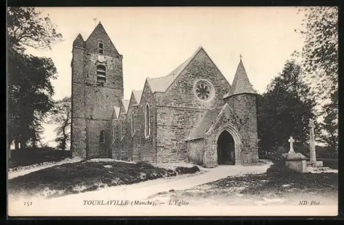 AK Tourlaville /Manche, L`Église