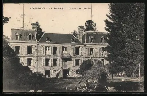 AK Sourdeval-la-Barre, Château M. Meslay
