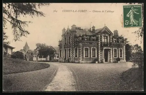 AK Cerisy-la-Forêt, Château de l`Abbaye