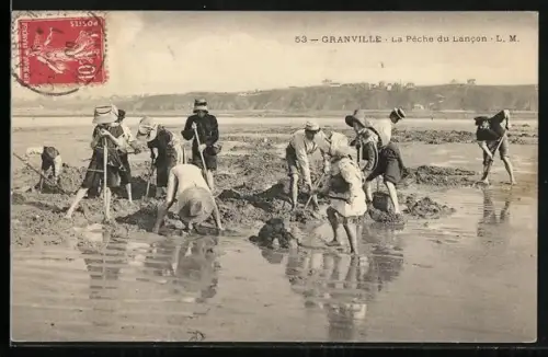 AK Granville, La Pêche du Lancon