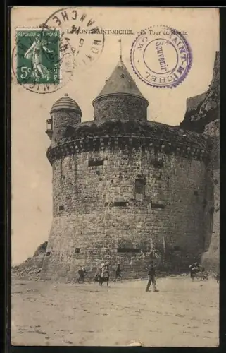 AK Le Mont-Saint-Michel, La Tour du Moulin