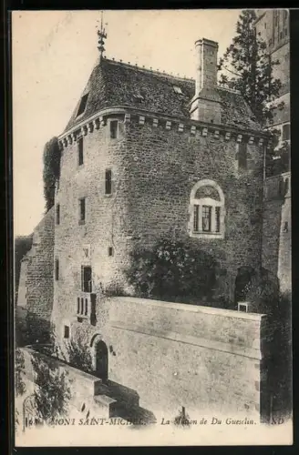 AK Mont-Saint-Michel, La maison de Du Guesclin