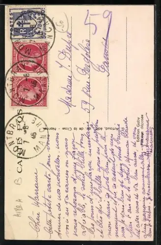 AK Villedieu-les-Poeles /Manche, L`Église, XV-XVIe s., L`Entrée