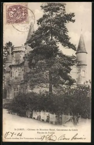 AK St-James, Château de Monsieur Morel, Gouverneur du Crédit Foncier de France