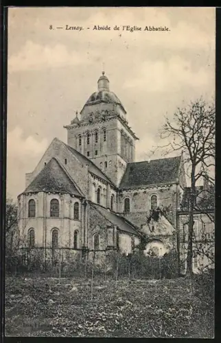 AK Lessay, Abside de l`Église Abbatiale