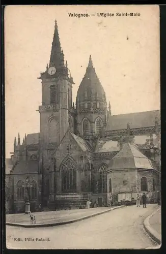 AK Valognes, L`Église Saint-Malo