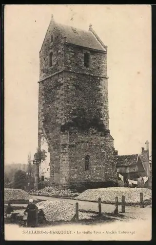 AK St-Hilaire-du-Harcouët, La vieille Tour, Ancien Entourage