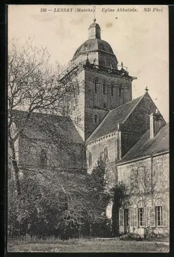 AK Lessay /Manche, Église Abbatiale