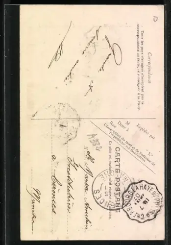 AK Cherbourg, La Roche qui pend