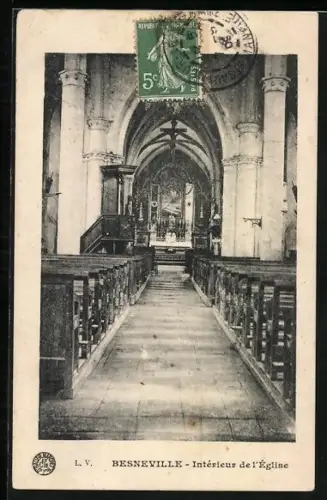 AK Besneville, Intérieur de l`Église
