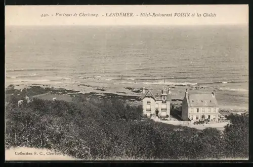 AK Landemer, Hôtel-Restaurant Voisin et les Chalets avec vue sur la mer