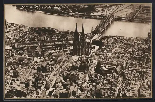 AK Köln a. Rh., Totalansicht
