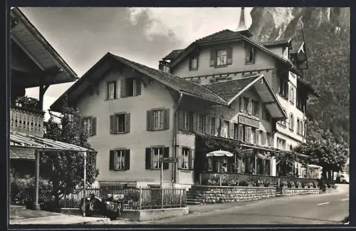 AK Innertkirchen, Hotel Alpenrose von Fam. E. Urweider