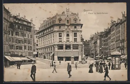 AK Geneve, Place de Saint-Gervais