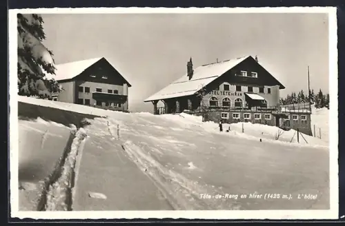 AK Tête-de-Rang, L`hôtel Tête-de-Rang en hiver
