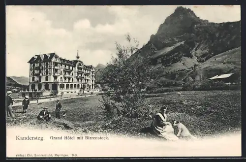 AK Kandersteg, Grand Hotel mit Birrenstock