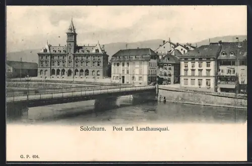 AK Solothurn, Post und Landhausquai