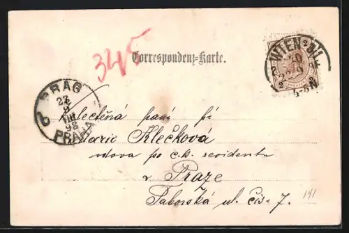 AK Genf-Geneve, Platz vor dem Hotel Beau-Rivage