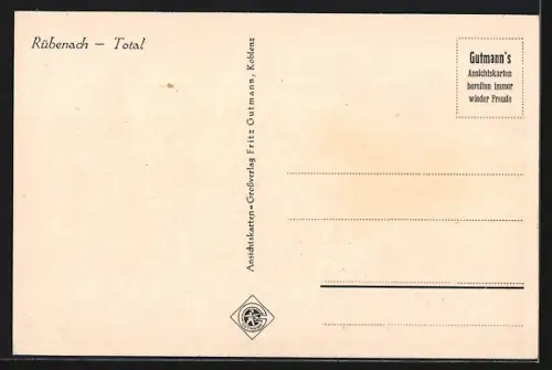 AK Rübenach, Totalansicht