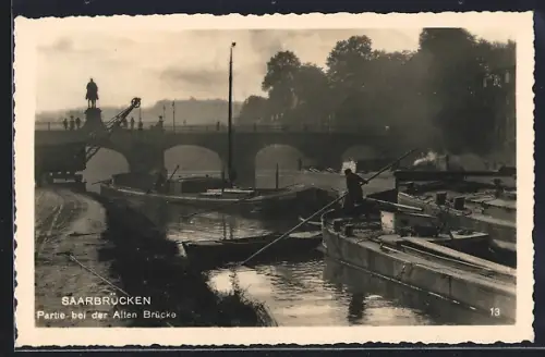 AK Saarbrücken, Partie bei der Alten Brücke
