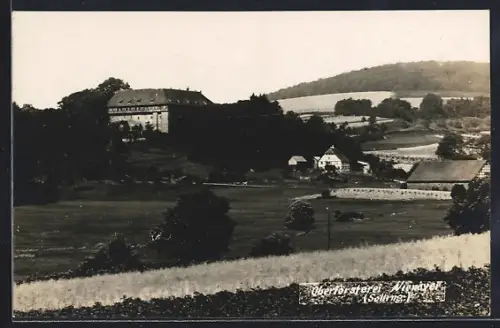 Foto-AK Nienover, Oberförsterei und Schloss