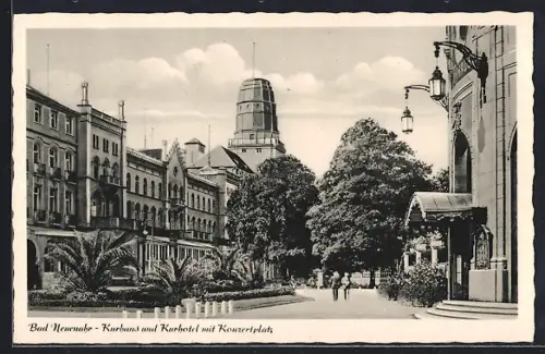 AK Bad Neuenahr, Kurhaus und Kurhotel mit Konzertplatz