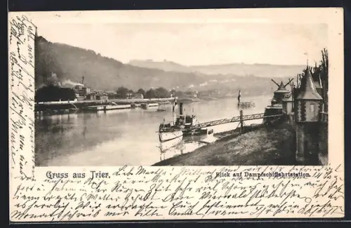 AK Trier, Dampfschiffahrtstation